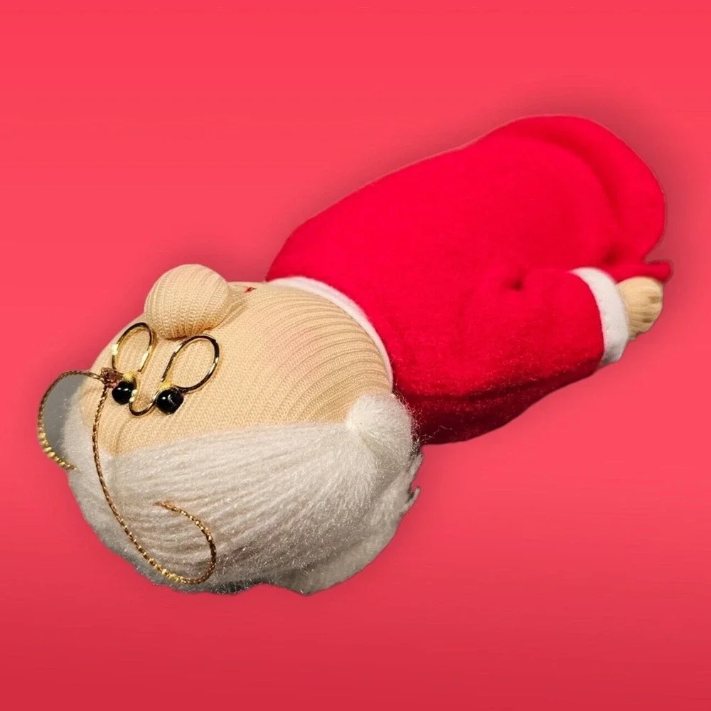 Vintage Avon Mrs. Claus Christmas‎ Ornament Soft Sculpture